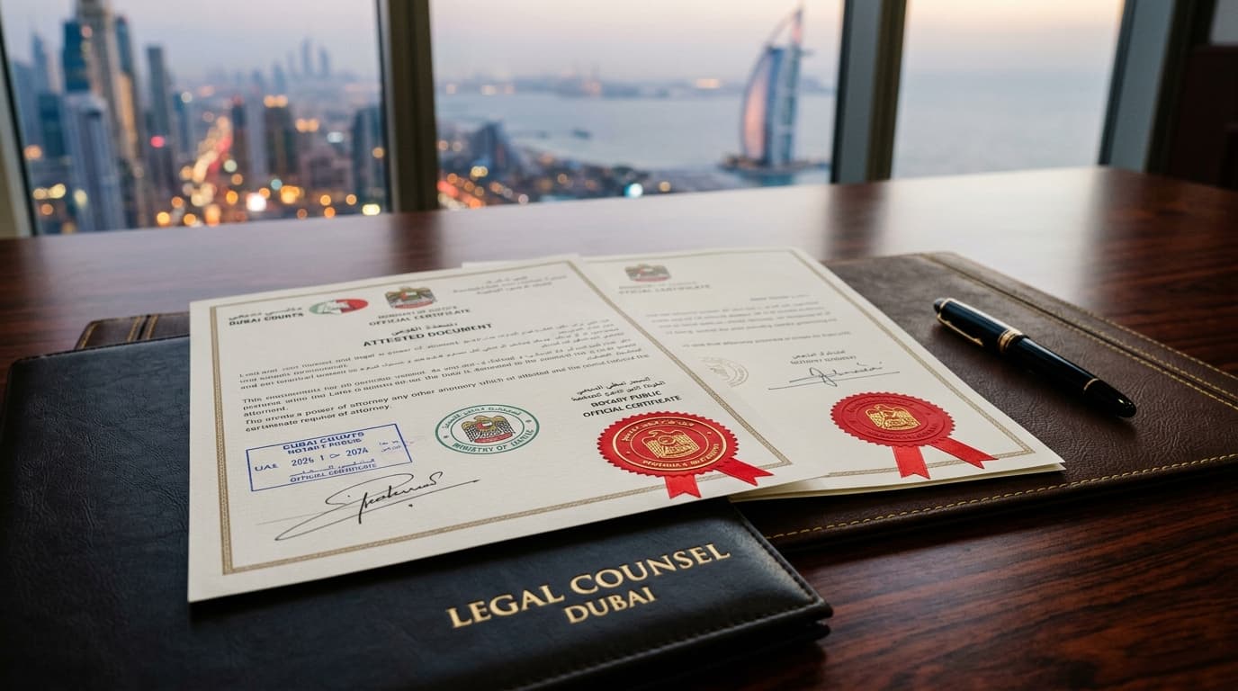 Notary, Attestation & Legal Services